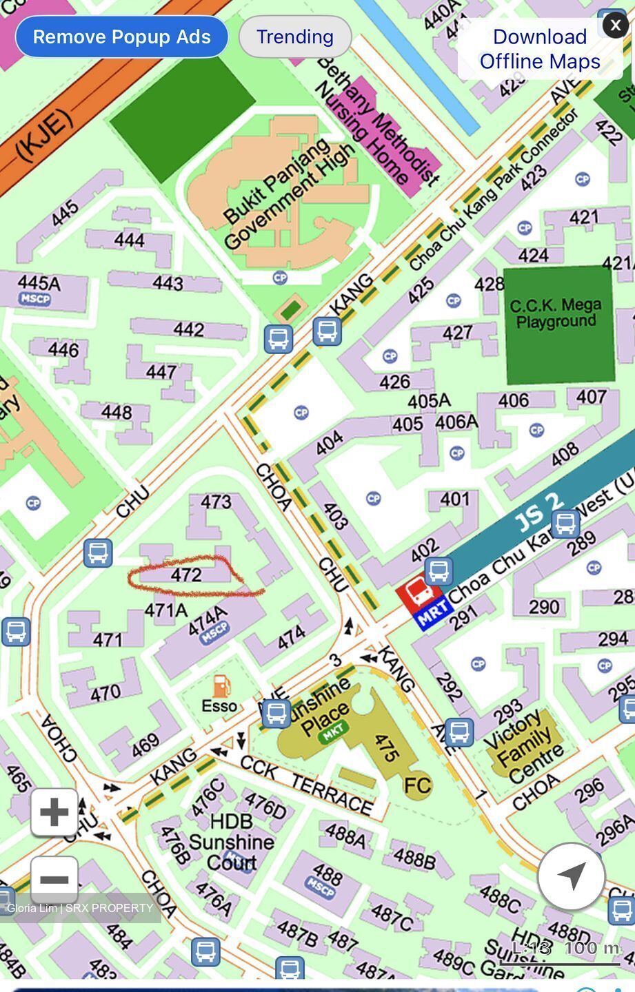 Blk 414 Keat Hong Laurel (Choa Chu Kang), HDB 4 Rooms #566395711
